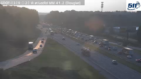 GDOT-0309: I-20 W at LeeRd MM 41.3 (Douglas)