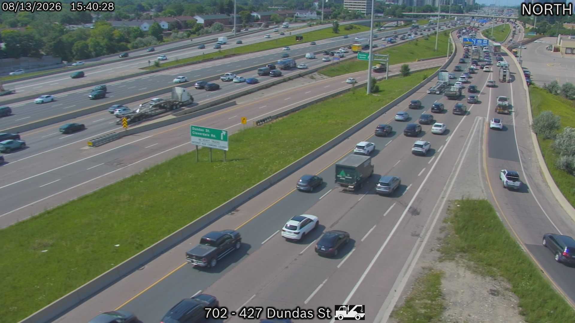 Highway 427 near Dundas Street