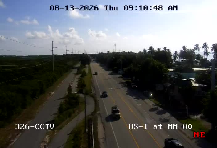 US-1 at Mile Marker 80