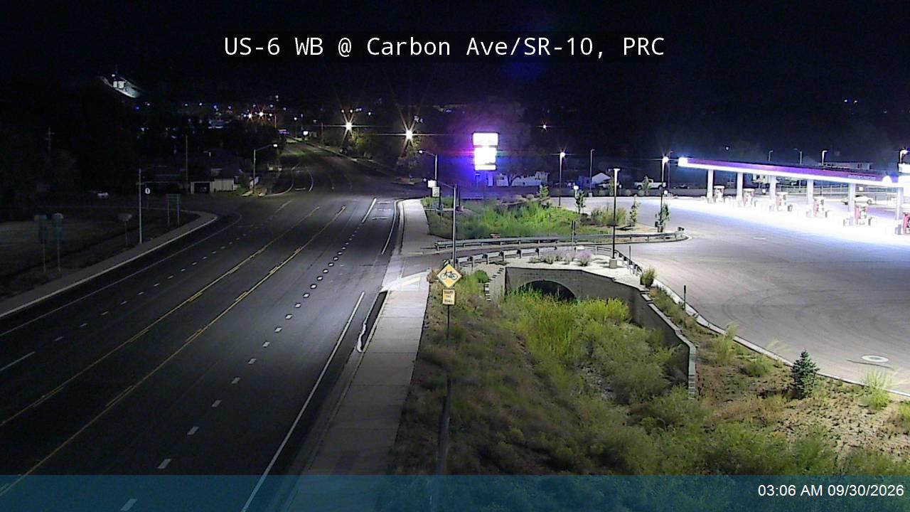 US-6 WB @ Carbon Ave / SR-10, PRC