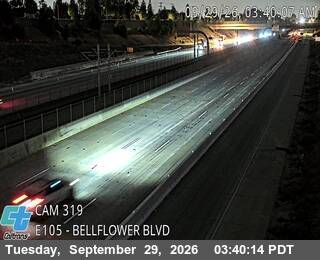 I-105 - I-105 : (319) Bellflower Blvd - East
