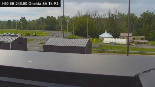 I-90 MP 243.90 EB Oneida Service Area Truck Park 1