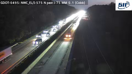 GDOT-0495: I-575 N past I-75 MM 0.1 (Cobb)