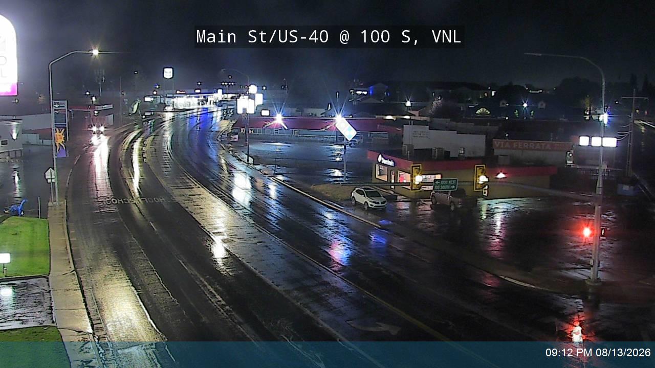 Main St / US-40 @ 100 S / MP 143.4, VNL