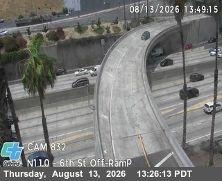 I-110 : (832) 6th St Off-Ramp