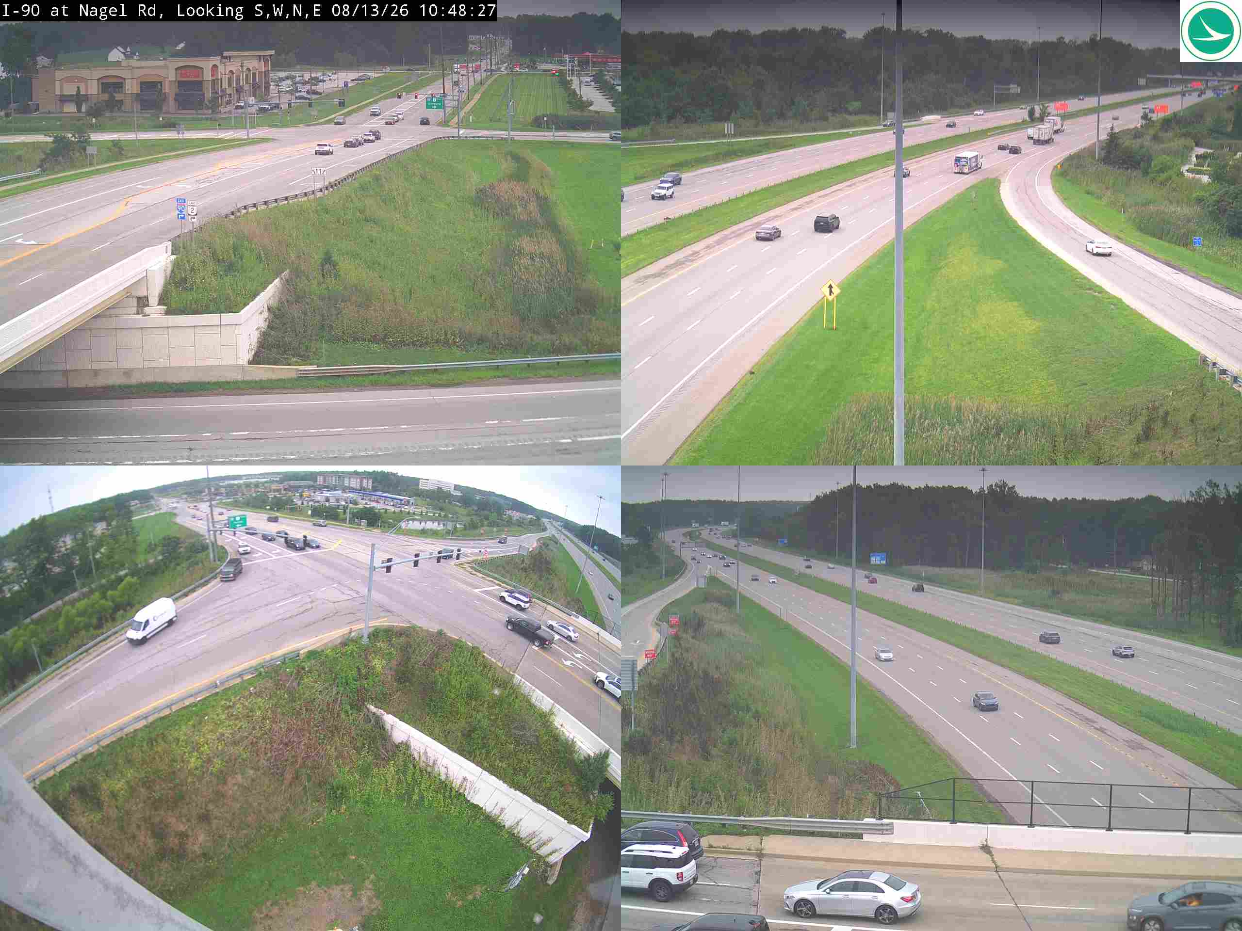 I-90 at Nagel Rd