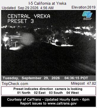 I-5 California at Yreka