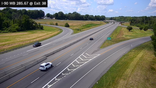 I-90 MP 285.67 WB at Interchange 38