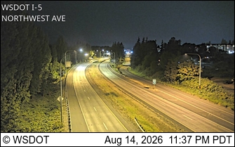 I-5 at MP 256.8: Northwest Ave