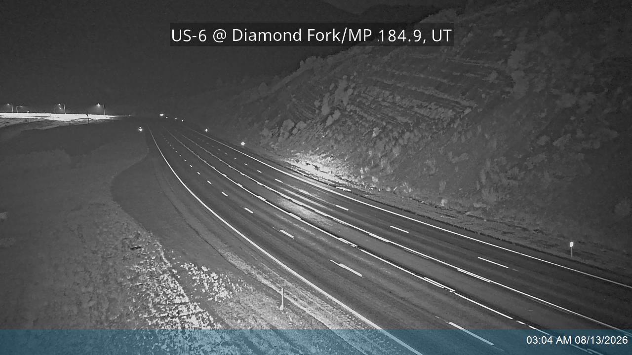 US-6 @ Diamond Fork / MP 184.9, UT
