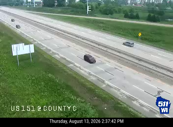 US 151  - US 151 at County C