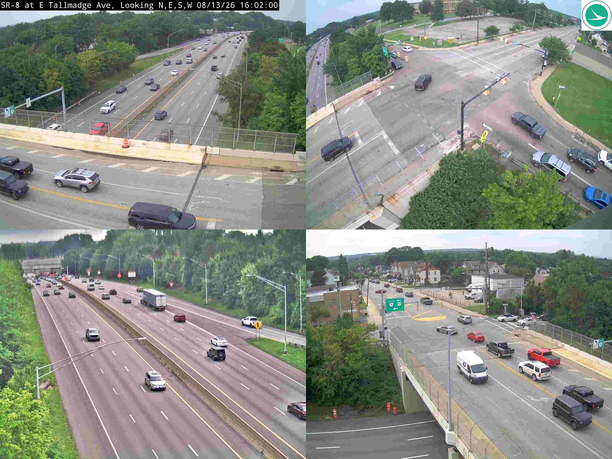 SR-8 at E Tallmadge Ave