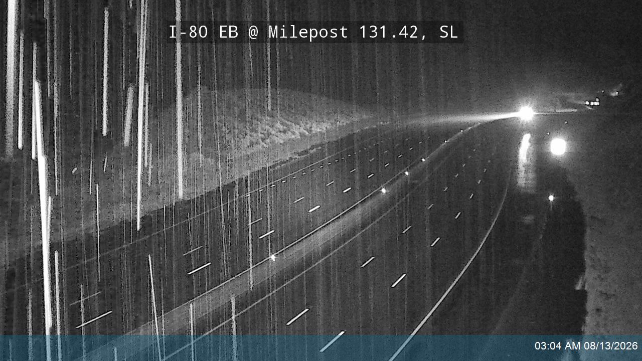 I-80 / Parley's Canyon EB @ Milepost 131.42, SL