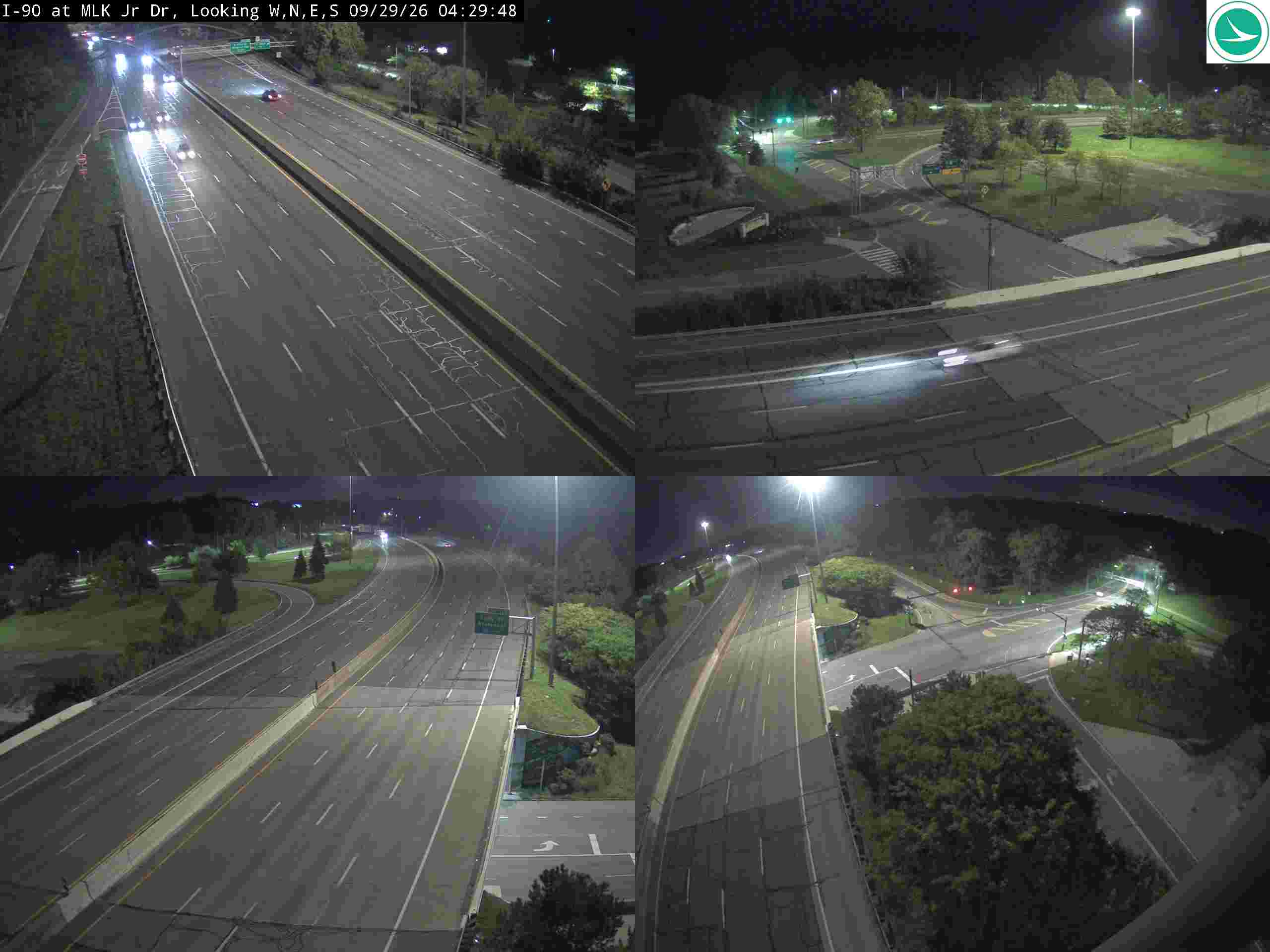 I-90 at MLK Jr Dr