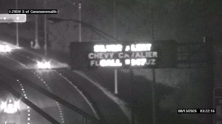 I-295 W S of Commonwealth Ave