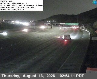 SR-91 : (43) 0.1 Miles East of County Line