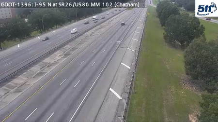 GDOT-1396: I-95 N at SR26/US80 MM 102 (Chatham)