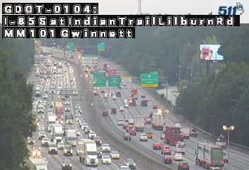 GDOT-0104: I-85 S at IndianTrailLilburnRd MM 101 (Gwinnett)