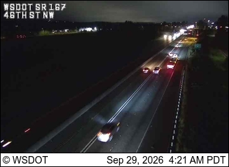 SR 167 at MP 17.6: 46th St NW