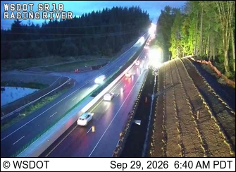 SR 18 @ MP 26.1: Raging River