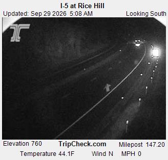 I-5 at Rice Hill