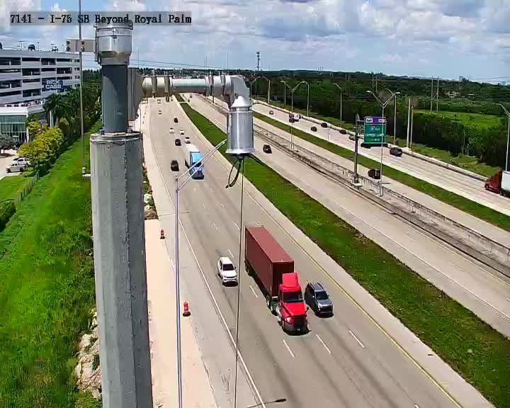 I-75 SB from Sawgrass Expy