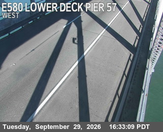 CA-580 - TVR41 -- I-580 : Lower Deck Pier 57 - East