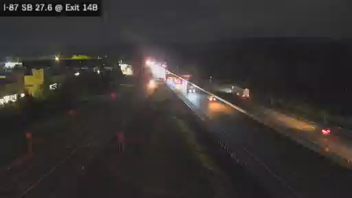 I-87 MP 027.60 SB at Interchange 14B (Airmont Road)
