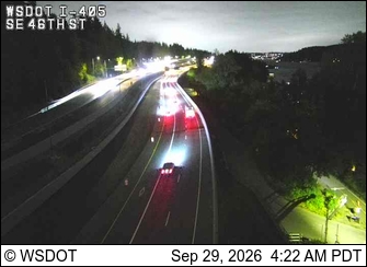 I-405 at MP 9.8: SE 46th St