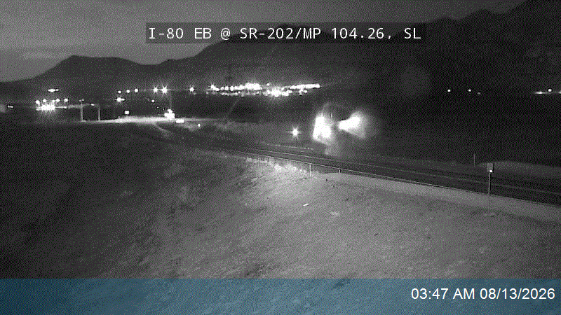 I-80 EB @ SR-202 / MP 104.26, SL                                                                    