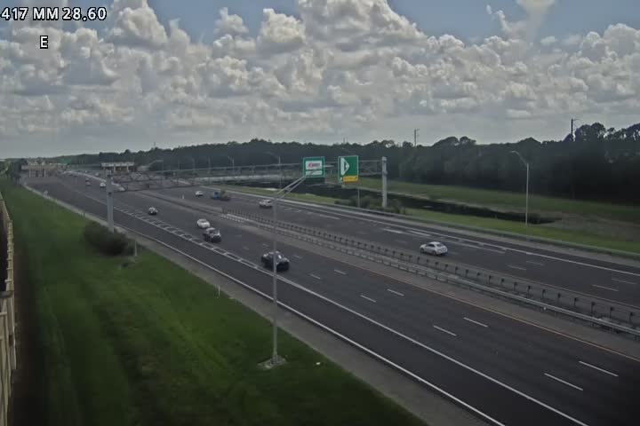 SR-417 N of Curry Ford Toll Plaza