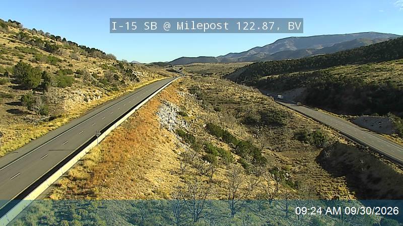 I-15 SB @ Milepost 122.87, BV