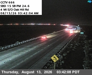 I-15 : (666) Brake Check Rd