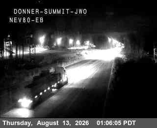 Hwy 80 at Donner Summit