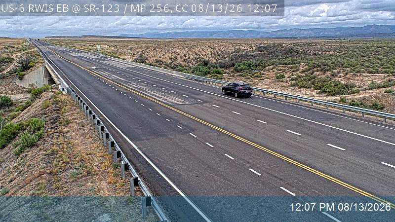 US-6 RWIS EB @ SR-123 / MP 256, CC                                                                  