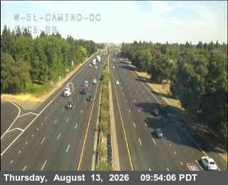 Hwy 5 at W El Camino