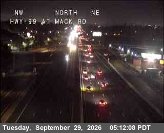 CA-99 - Hwy 99 at Mack - Median