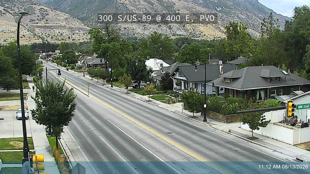 300 S / US-89 @ 400 E, PVO                                                                          