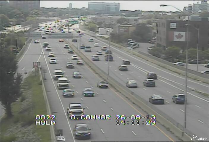 Highway 417 near O'Connor Street