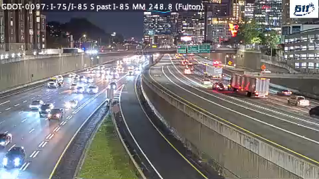 GDOT-0097: I-75/I-85 S past I-85 MM 248.8 (Fulton)