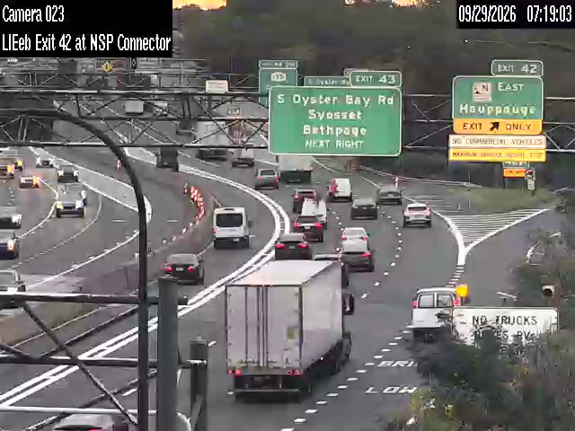 I-495 at NSP Connector Exit 42