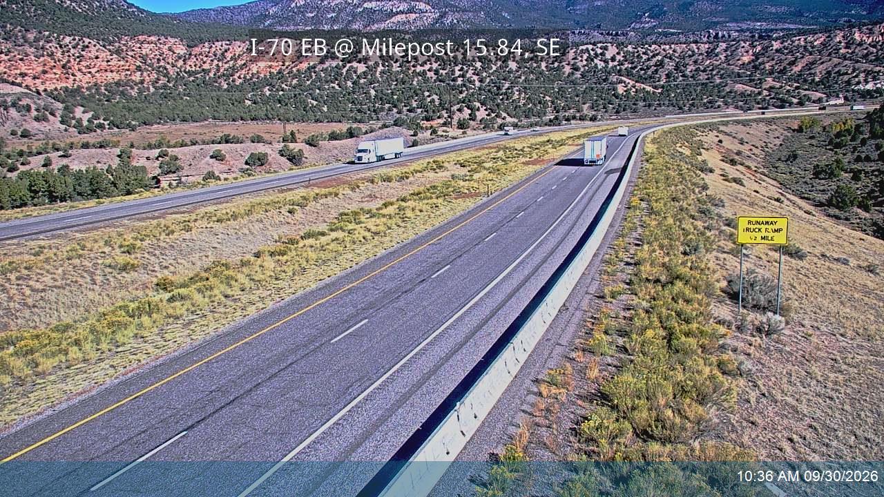 I-70 EB @ Milepost 15.84, SE