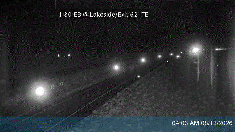 I-80 EB @ Lakeside / Exit 62, TE