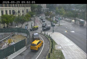 West st and Battery place