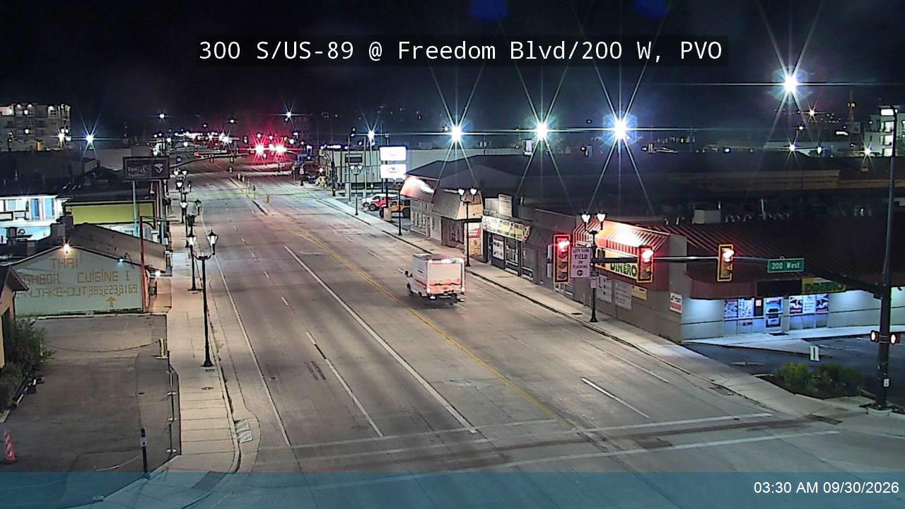 300 S / US-89 @ Freedom Blvd / 200 W, PVO