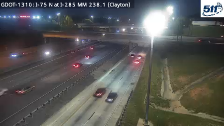 GDOT-1310: I-75 N at I-285 MM 238.1 (Clayton)