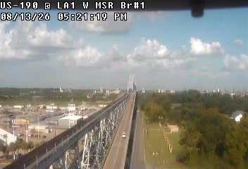 US 190 at Miss River Brdg. West