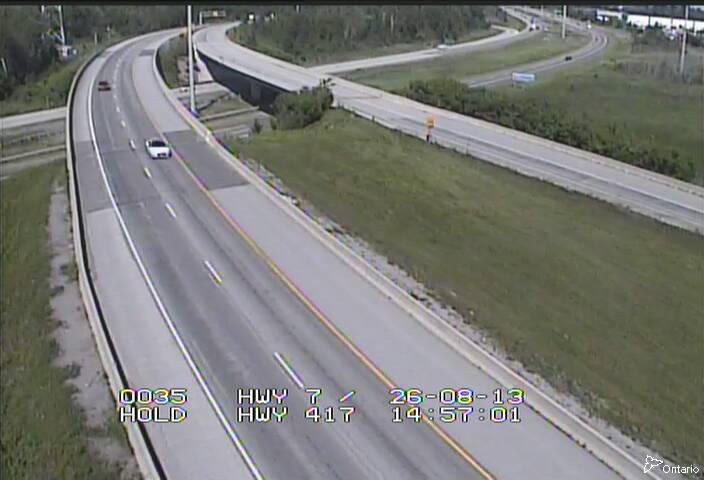 Highway 417 near Highway 7