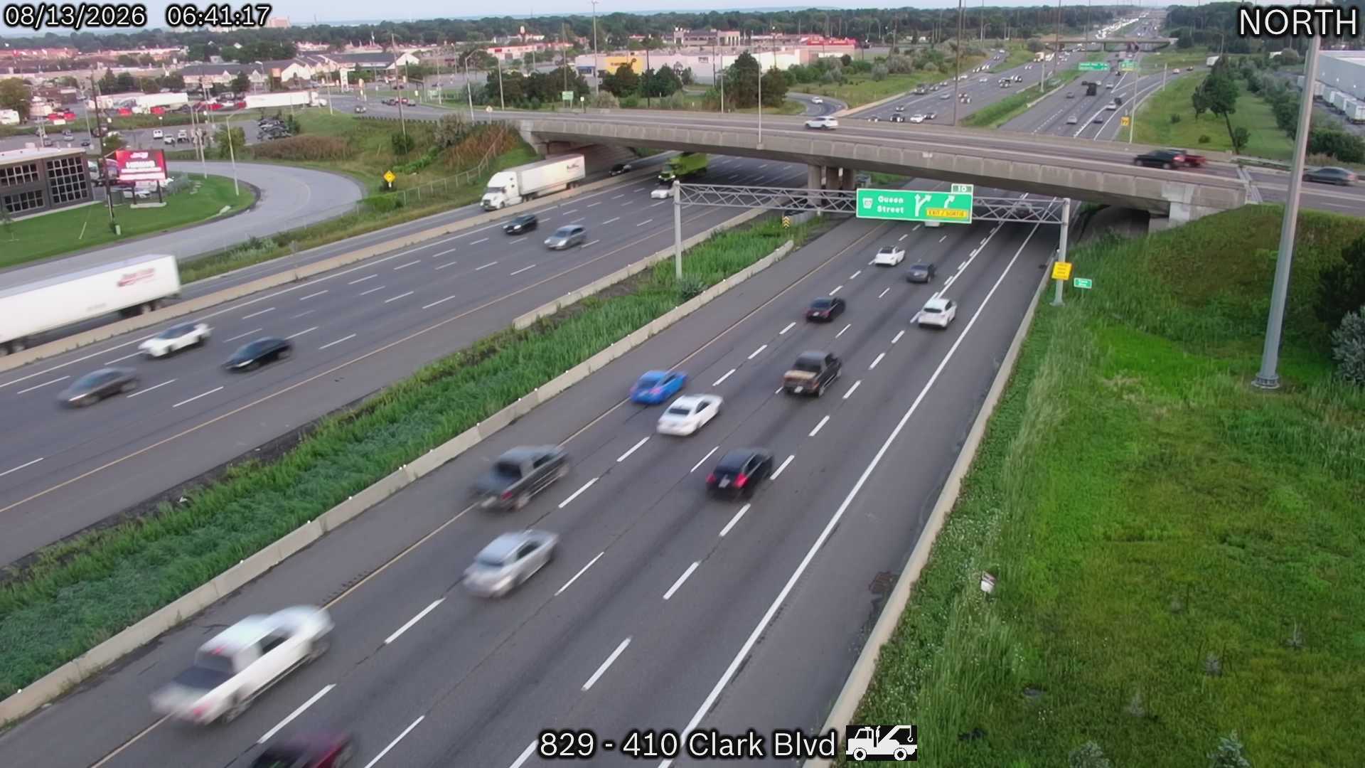 Highway 410 near Clark Boulevard