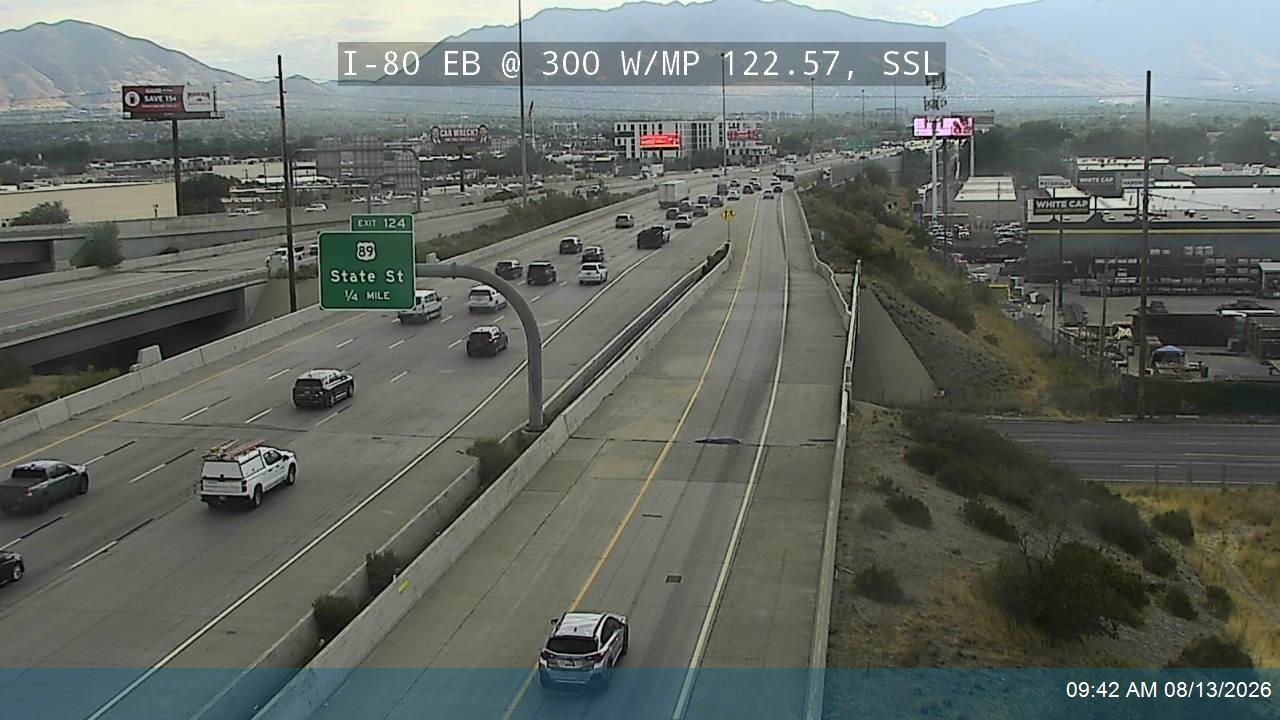 I-80 EB @ 300 W / MP 122.57, SSL